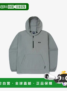 韩国直邮FILA Wheela 连帽衫 PQF FS2JKG3102X-LGY 阻燃连帽风衣