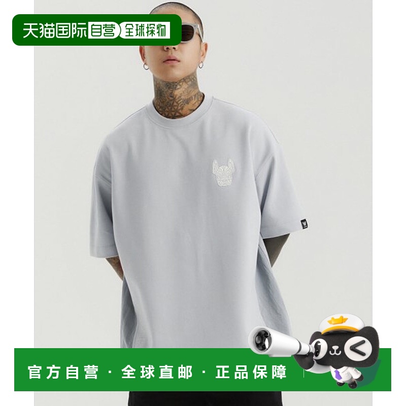 韩国直邮LIFEWORK 公用男士T恤LW222TS452新款纯棉男装