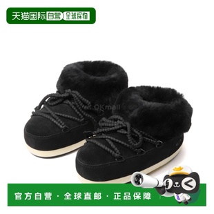 BOOT NL02 EVX 80D1470090 骡子 黑色麂皮穆勒鞋 韩国直邮MOON