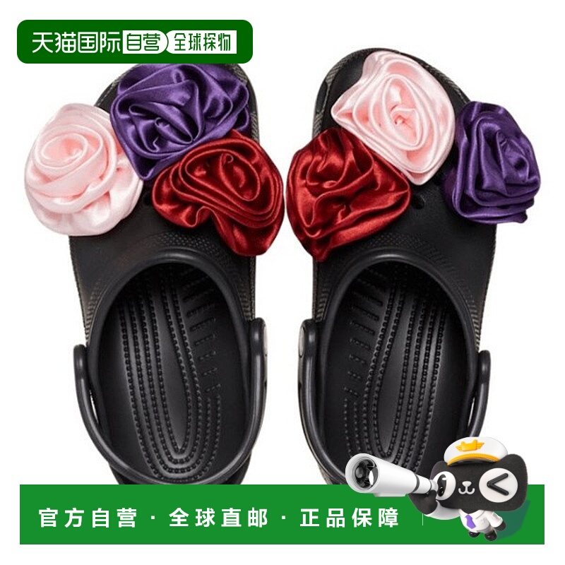 韩国直邮crocs Crocs 拖鞋凉鞋 NQS 210388-001 Classic Rosette