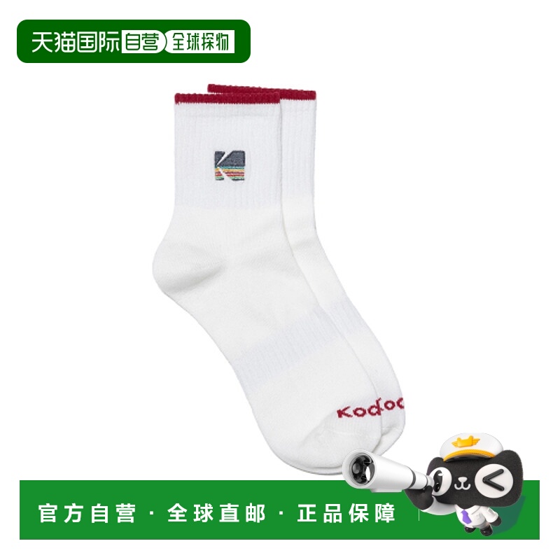 韩国直邮KODAK正品新款美式校园时尚运动男款袜子K4343LSC34PNK