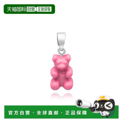 韩国直邮CRYSTAL HAZE Nostalgia Bear Classic Candy Pink 银吊