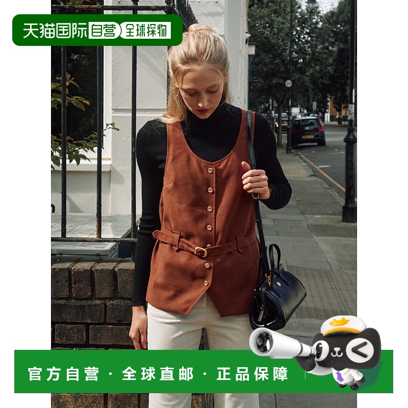 韩国直邮LEMEME法式新款浪漫休闲复古气质女款马甲背心306035923