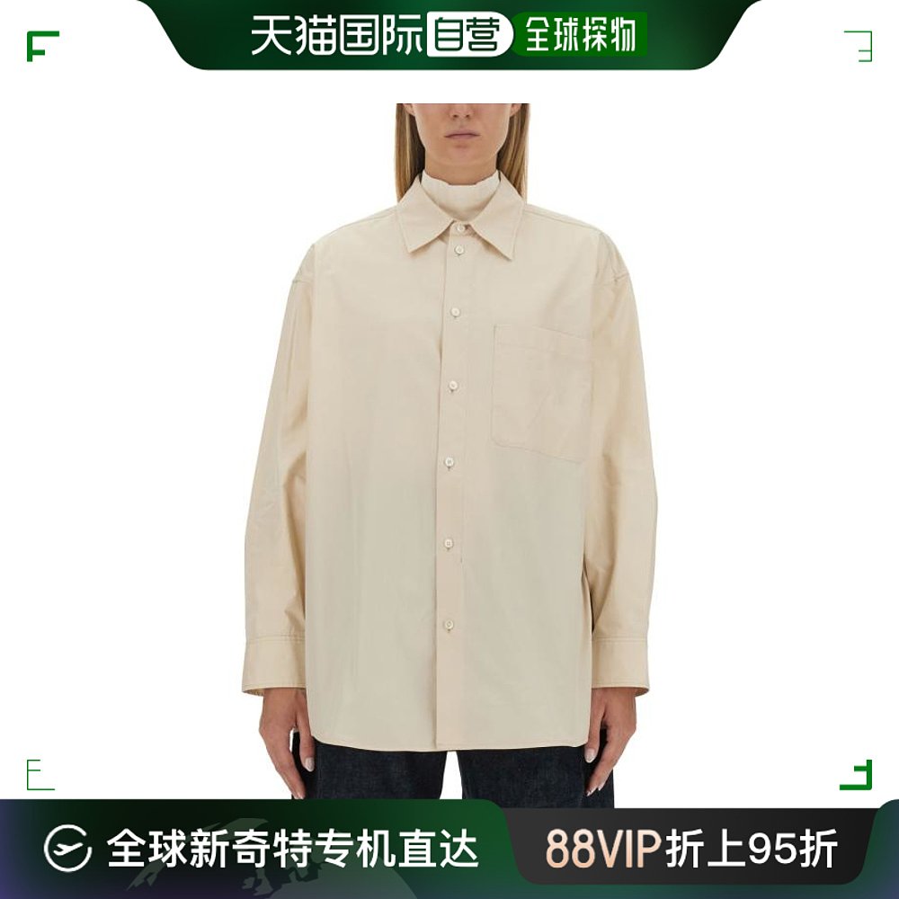 韩国直邮LEMAIRE23FW衬衫女SH1047 LF839WH048IVORY 女装/女士精品 衬衫 原图主图