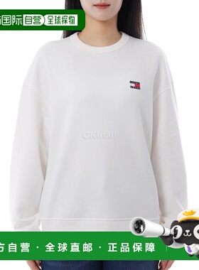 韩国直邮TOMMY HILFIGER 徽章圆领毛衣 (DW19408 YBL)
