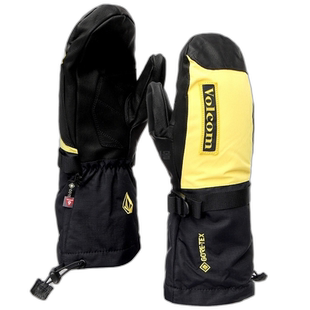 韩国直邮VOLCOM 91 GORE-TEX 手套 (VU234GL004-YL) 手套滑雪