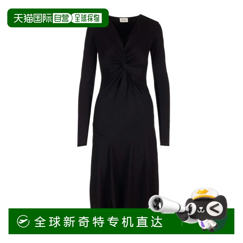 韩国直邮ISABEL MARANT ETOILE23FW连衣裙女RO0211FAA3K21E 01BK