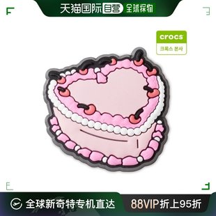 心型 JIBB 蛋糕 凉鞋 粉紅色 运动沙滩鞋 官方商品 韩国直邮Crocs