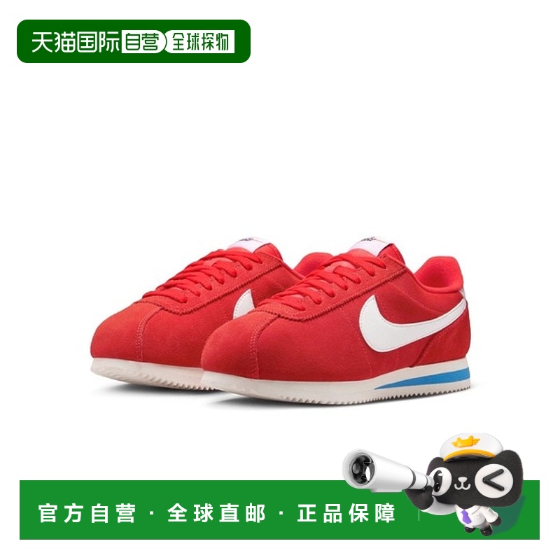 韩国直邮Nike Cortez  百搭舒适 耐磨 低帮 生活休闲鞋 女款 红色
