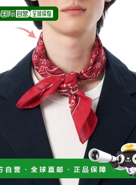 韩国直邮DRAKE'S 经典佩斯利印花头巾 (DR1AD0 22223-03-701) 围