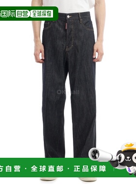韩国直邮DSQUARED2 S71LB1695 S30357 900 牛仔裤直筒裤