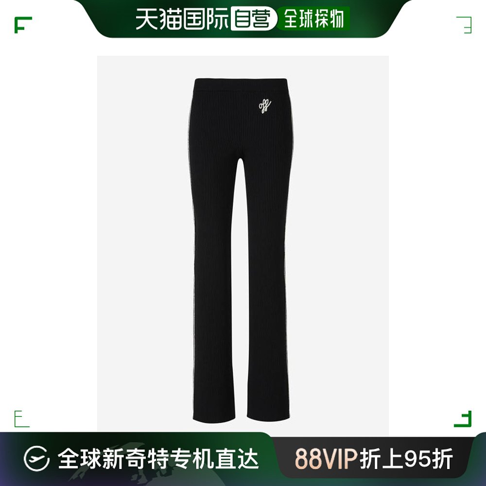 韩国直邮OFF WHITE22FW短裤女OWHG020F22KNI001BLACK 女装/女士精品 休闲裤 原图主图