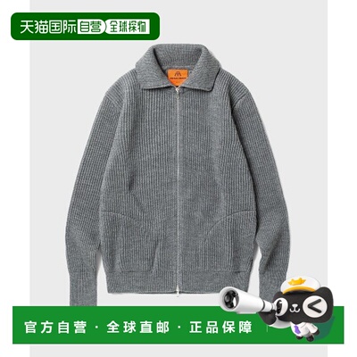 韩国直邮ANDERSEN-ANDERSEN 男士开衫NAVY FULLZIP POCKETS_Grey-