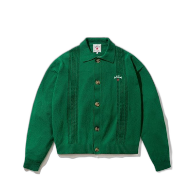 韩国直邮AECA WHITE 男士开衫AWCMSSBCKNISO001G9GA PUNCHING COL