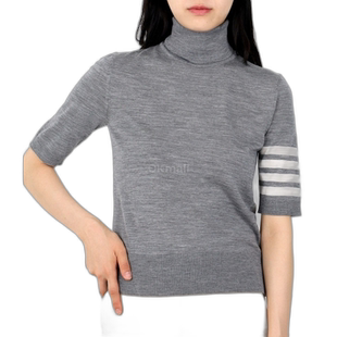 韩国直邮Thom Browne FKA434A Y1014 055 高领混纺针织衫舒适