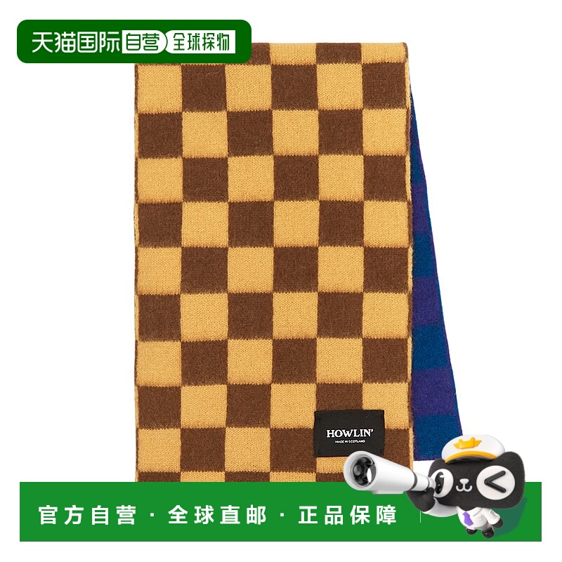 1h可退 韩国直邮howlin 男女通用 围巾披肩羊毛潮流时尚穿搭 高级