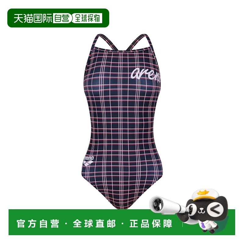 韩国直邮ARENA 连体泳衣A4BL1LO63BLK阿瑞娜
