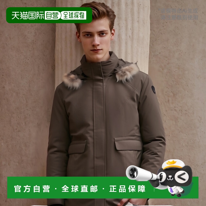 韩国直邮NOBIS 羽绒服ZENITHSTEELGREYFW22女士高端流行 休闲时尚