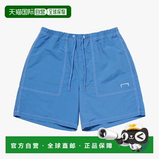 蓝色休闲裤 必备防撕裂短裤 여주점 韩国直邮GOALSTUDIO
