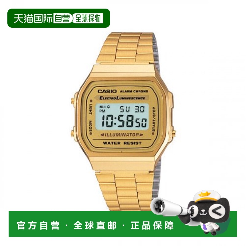 韩国直邮CASIO 日腕表卡西欧手表A-168WG-9WDF