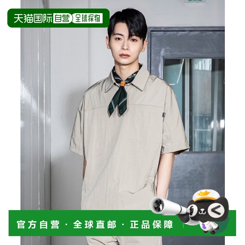 韩国直邮GLACK 男士男衬衫GS002BE正品高档时尚百搭舒适透气减龄