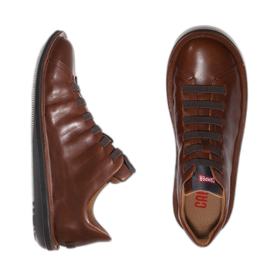 韩国直邮Camper男款时尚运动鞋棕色简约质感复古甲虫18751-049