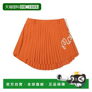 高高尔夫运动M3322PSK17ORG半身裙女 休闲时尚 韩国直邮MALBON GOLF