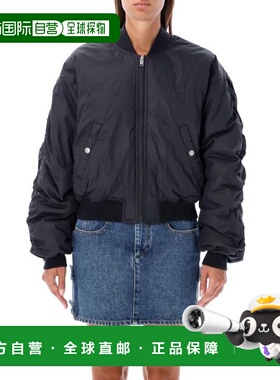 韩国直邮Isabel Marant 飞行员夹克 VE0252FAB3C02E02FK 褪色黑色