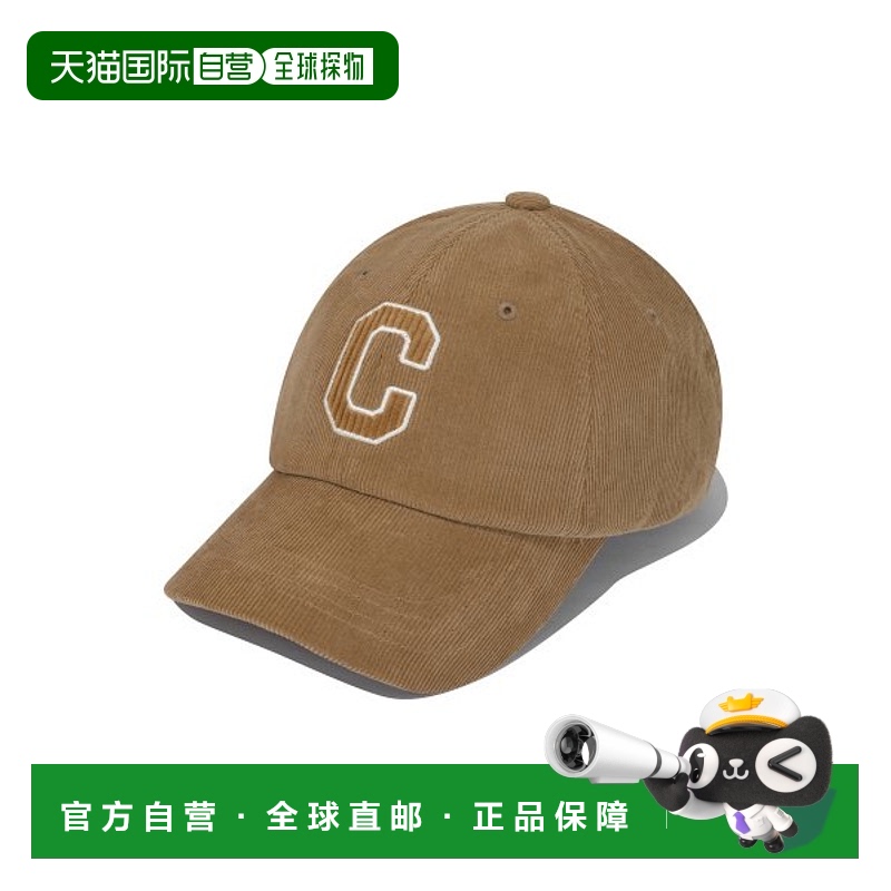 韩国直邮COVERNAT 棒球帽CO2304CA02BR公用STANDARD FIT CORDUROY