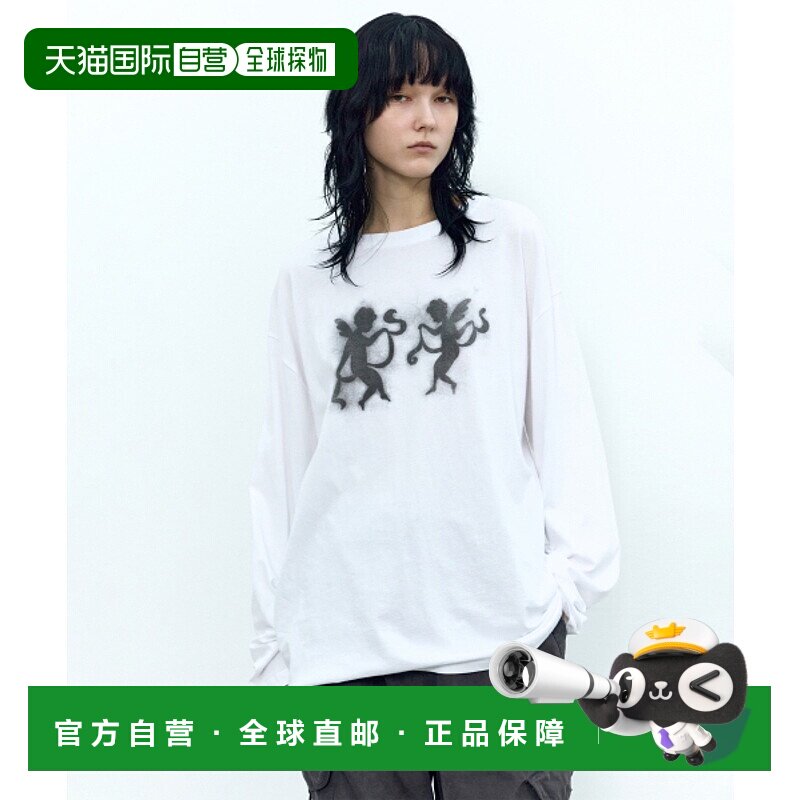 韩国直邮INSILENCE女款设计师新款秋冬高级简约时尚T恤IW2D4TO12W