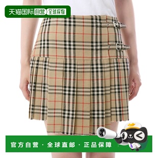 韩国直邮BURBERRY Vintage 格纹羊毛苏格兰裙 (8025832) 短裙裙子