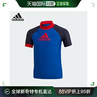 休闲潮流FT6646 韩国直邮adidas阿迪达斯T恤童装 男百搭简约个性