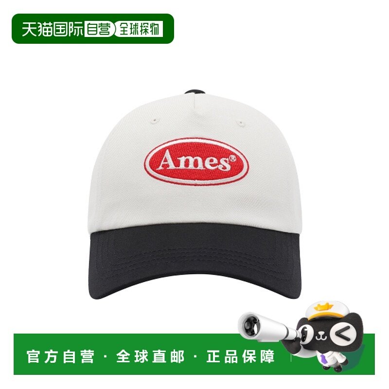 韩国直邮Ames Worldwide 女士帽子SYMBOL LOGO TWOTONE BALL CAP C