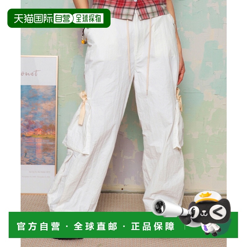 韩国直邮XTONZ 女士女装休闲裤WXP008WH 正品休闲时髦外穿显瘦