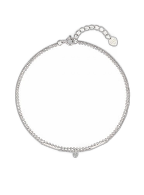 韩国直邮STONEHENGE 正品韩系精致首饰百搭脚链N0100玫瑰金