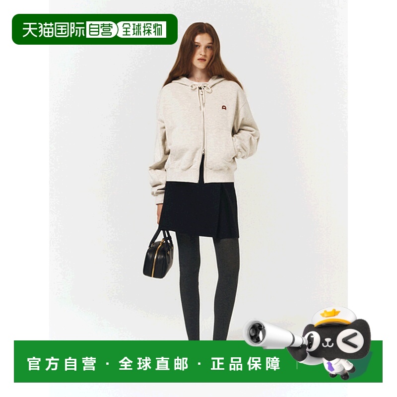 韩国直邮Dunst2023秋冬新品中性风经典女款卫衣UDTS3C108I1帽衫