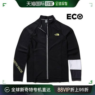 韩国直邮THE NORTH FACE 运动T恤 TQK/NJ5JL02A/保存/海洋/拉链