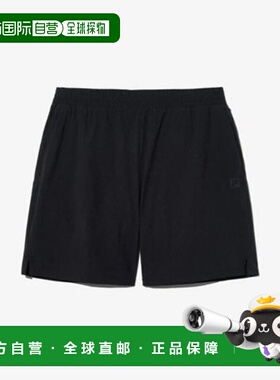 韩国直邮FILA M Wheeler 短裤 CQK FS2TRH2203U-BLK 基本梭织短裤