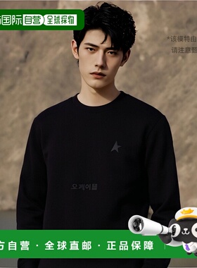 韩国直邮Golden Goose圆领卫衣透气舒适GWP01223 P000525 90100