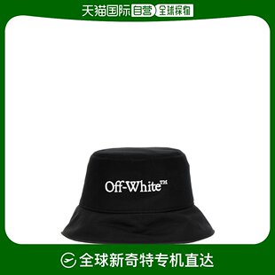 韩国直邮OFF WHITE帽子女OWLB021F23FAB00110011001WHITE BLACK