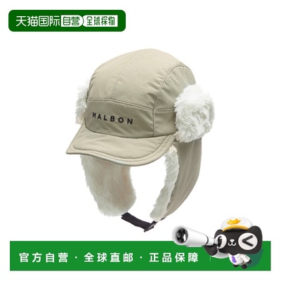 韩国直邮MALBON GOLF 男士帽子  ARTIFICIAL FUR COLD CAP M4443P
