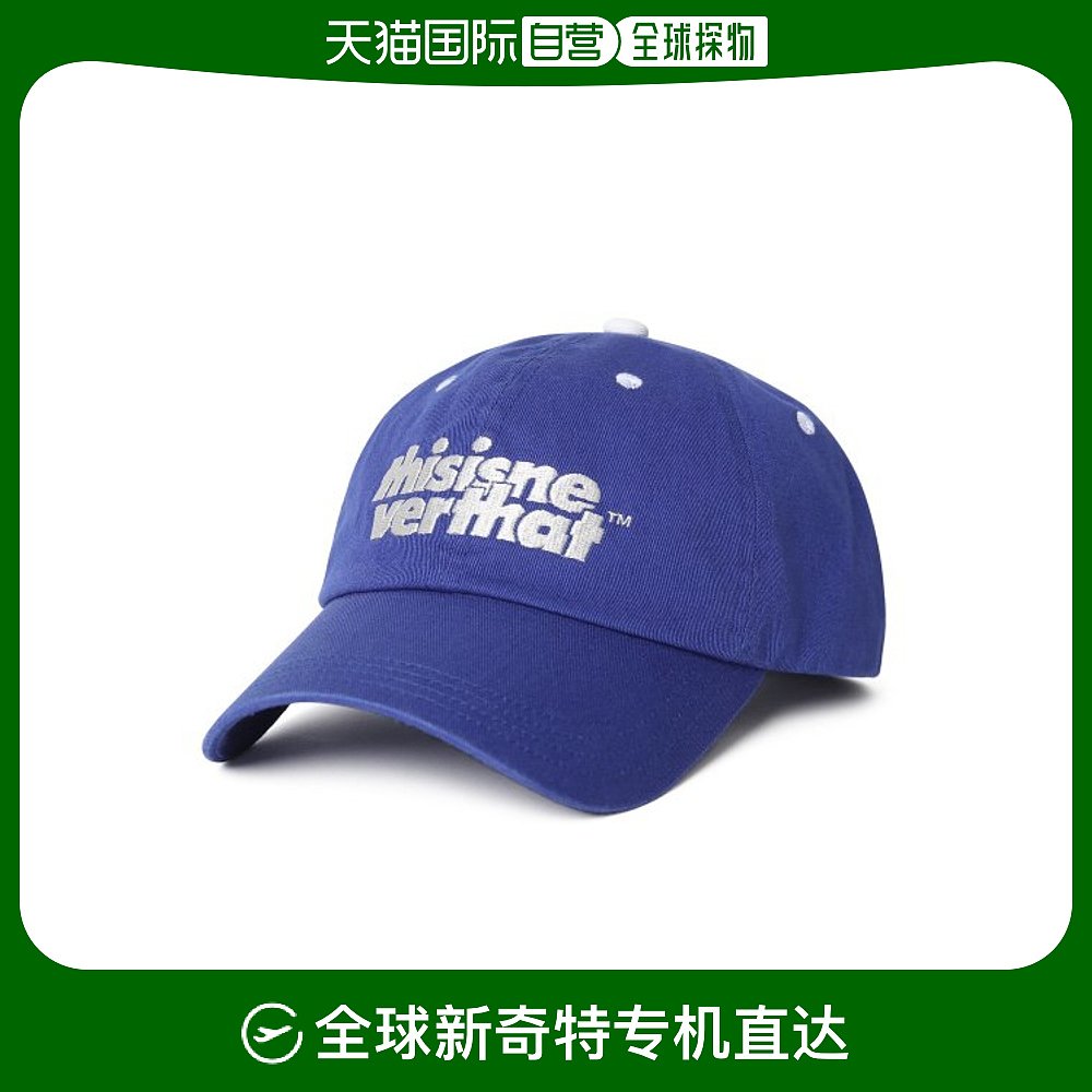 韩国直邮THISISNEVERTHAT帽子OL-Logo Cap Blue TN223WHWBC11BL