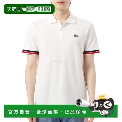 韩国直邮MONCLER 8A00020 89A16 034 短袖珠地网眼/领子
