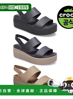 韩国直邮crocs Crocs 官方女式布鲁克林低跟三件套 (25SWSD206453