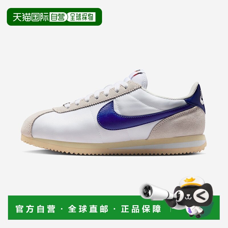 ���ɫ 38�� �ų�240MM ����ֱ��Nike Cortez Textile ����ʱ�� ������ĥ �Ͱ� ��Ь Ů��