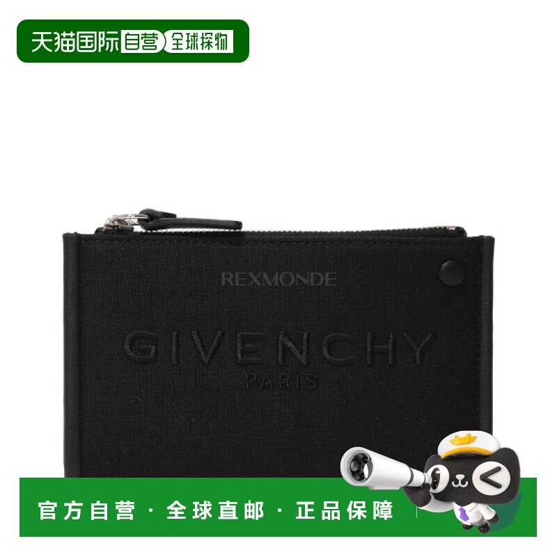 韩国直邮GIVENCHY 货物拉链卡包（BK60GMK21W 001） 卡包图片
