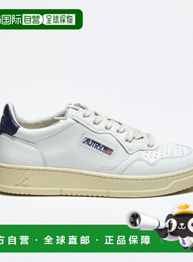韩国直邮AUTRY Autry Medallist Low 男士运动鞋 白色 蓝色 AULM