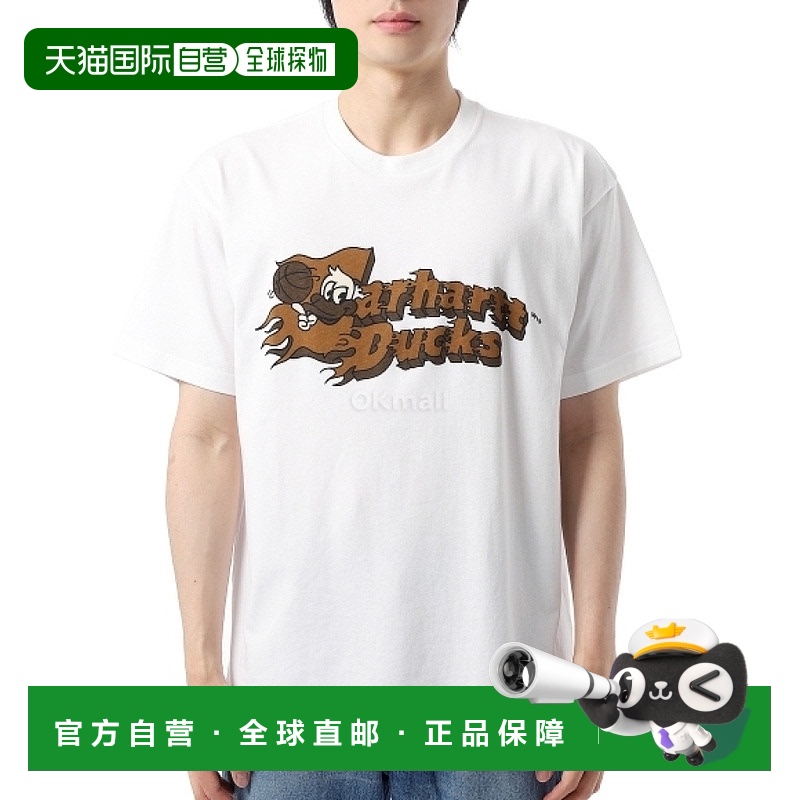 韩国直邮CARHARTT WIP 短袖火焰鸭子T恤 (I034669 02XX)