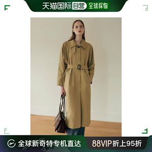 韩国直邮LOEUVRE正品女士精品301035315Cape single trench coat