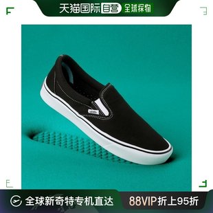 休闲板鞋 VANS ComfyCush VN0A3 韩国直邮Vans 帆布休闲鞋 黑色